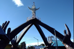 Tugu Tangan Agats -